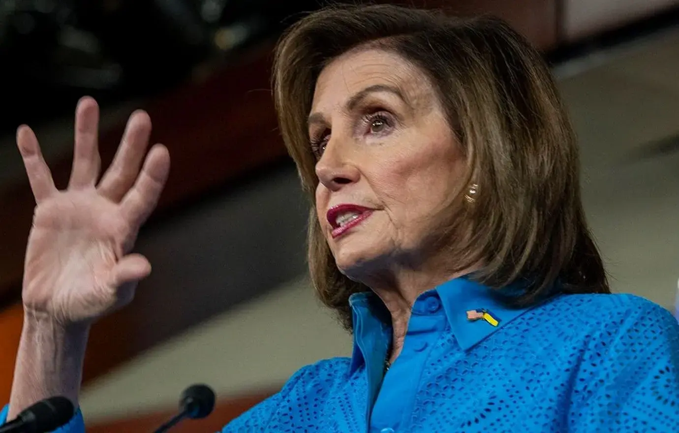 nancy pelosi donald trump projecting failures blame her capitol riots