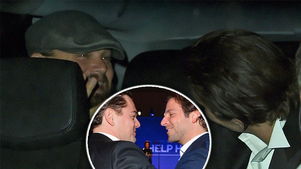 LEONARDO DICAPRIO BARDALEY COOPER MET GALA AFTER PARTY