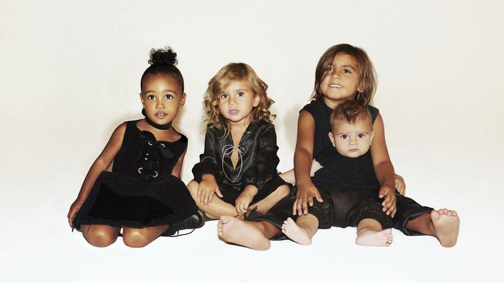 Kardashian kids christmas card