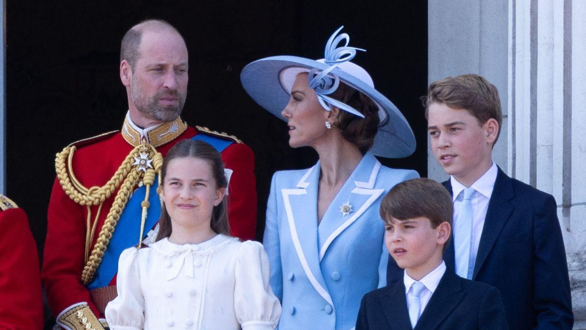 Image of The birthday tribute followed the royal family's Trooping the Colour appearance.