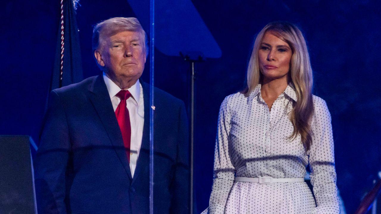 Image of The first lady's recent public absences sparked speculation.