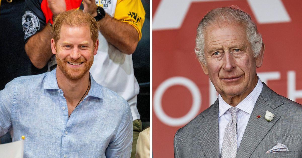 prince harry and king charles iii