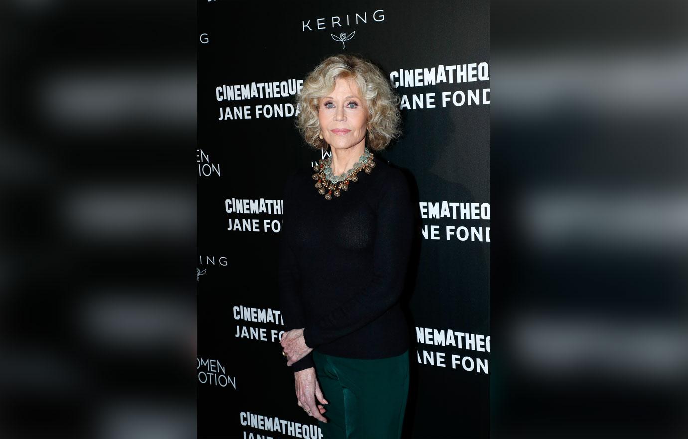 Kering Women In Motion Master Class With Jane Fonda At La Cinematheque Francaise