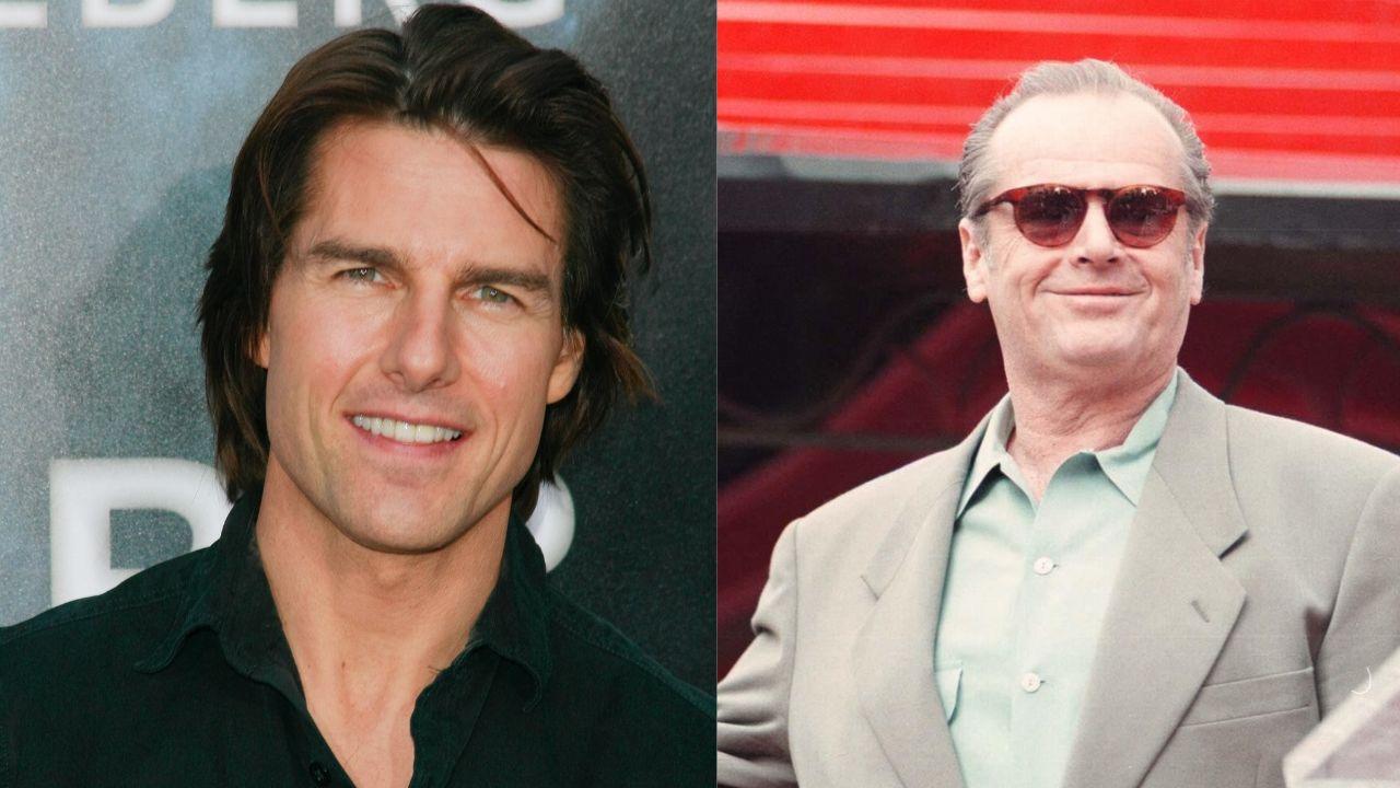 Split image of Tom Cruise and Jack Nicholson.