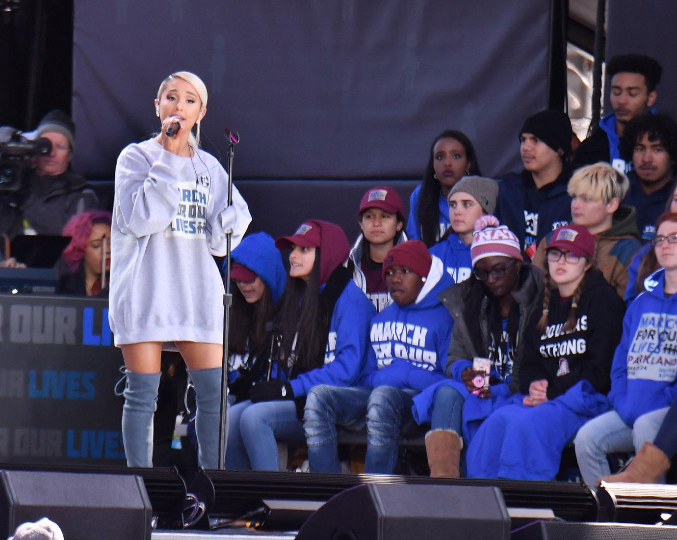 Ariana at march for our lives