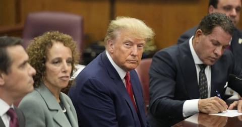 court employee arrested after approaching donald trump during trial