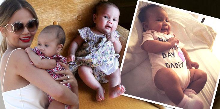 chrissy teigen daughter luna cutest moments