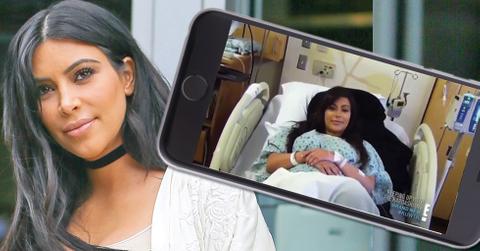 Kim kardashian pregnant birth app live stream