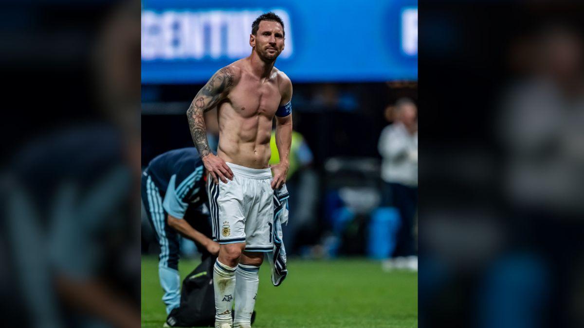 Image of Lionel Messi said he was 'frustrated' by missing the penalty shot against Egypt.