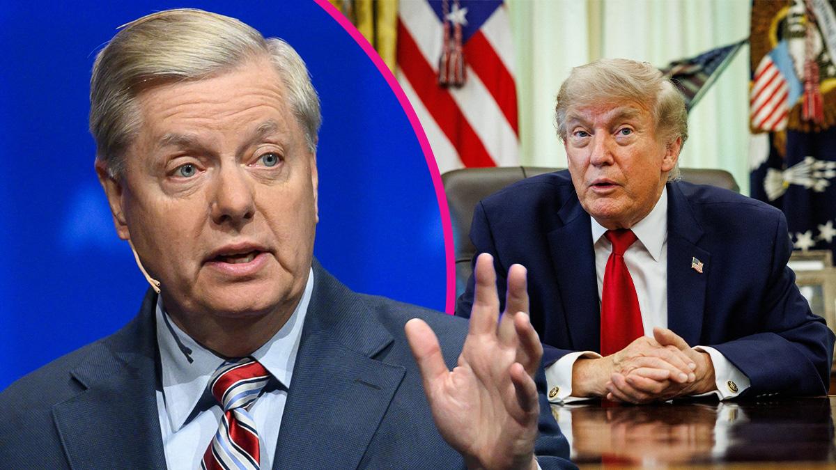 Lindsey Graham and donald trump