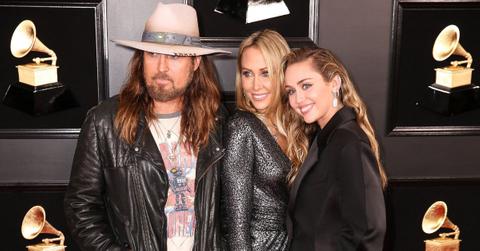 Photo of Billy Ray, Tish and Miley Cyrus