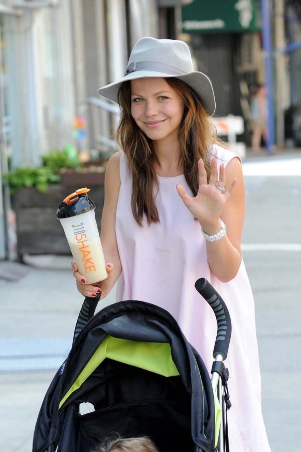 Tammin Sursok and Family in New York