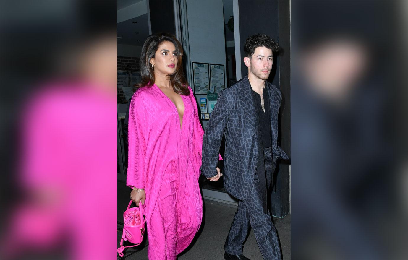 nick jonas and wife priyanka chopra on the run in paris