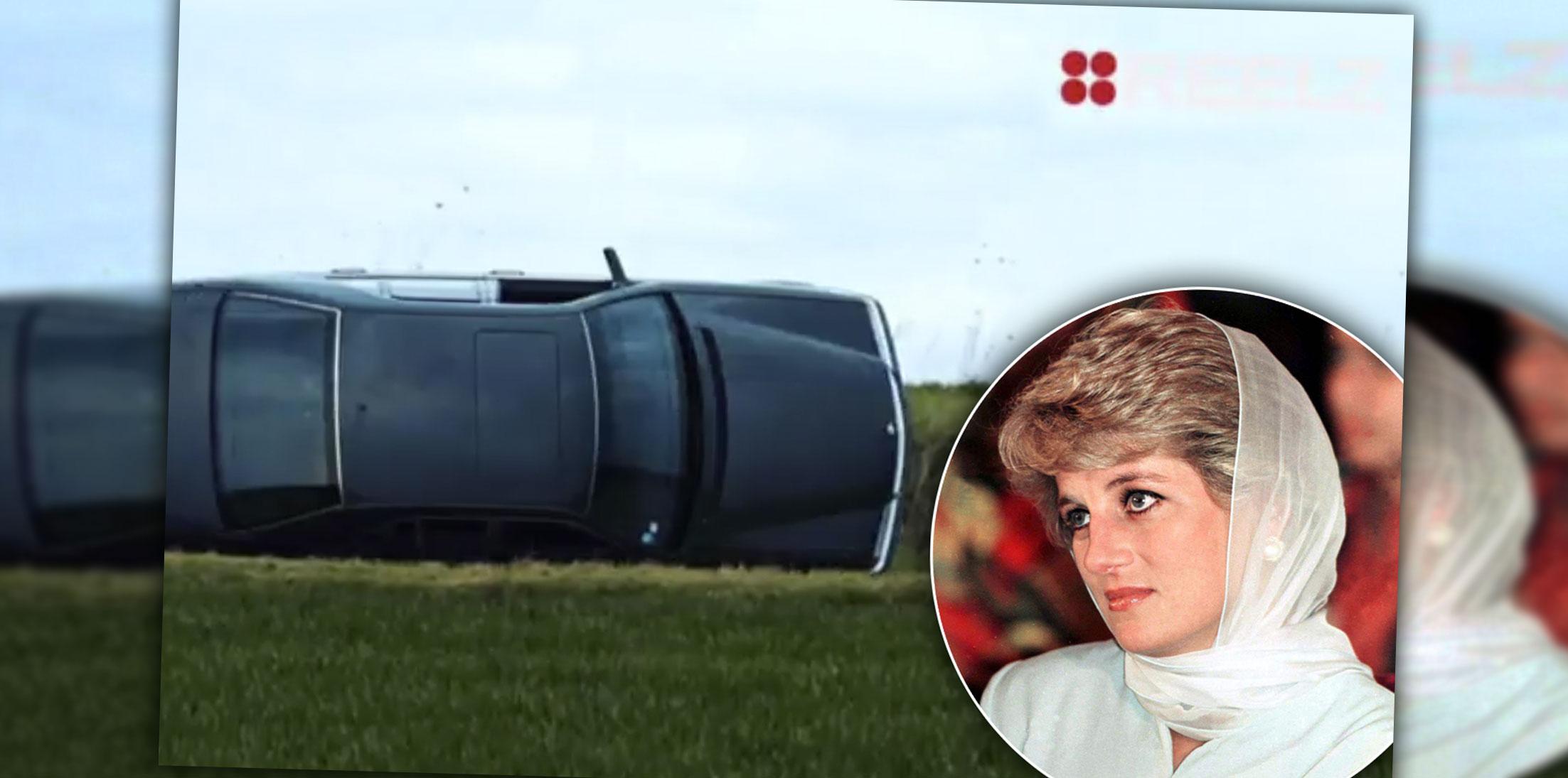 Princess Diana Car Totaled Before Crash