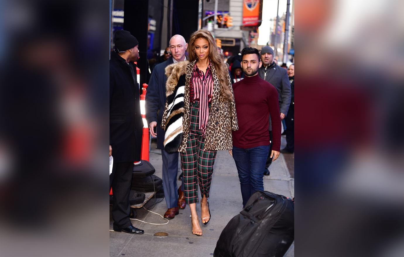 Tyra Banks Appears On Good Morning America For Life Size 2