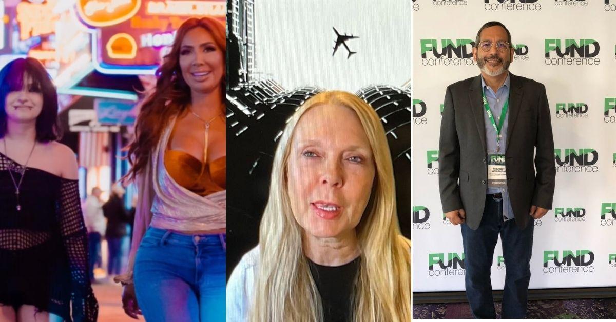 Composite photo of Sophia Abraham, Farrah Abraham, Debra Danielsen and Michael Abraham 
