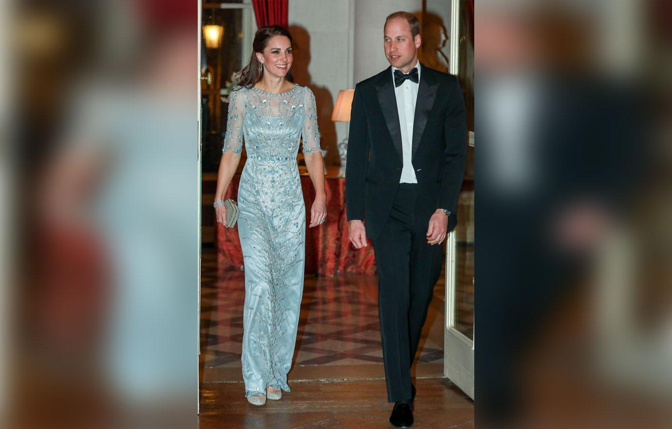 Prince William &amp; Kate Middleton Attend A Royal Dinner In Paris