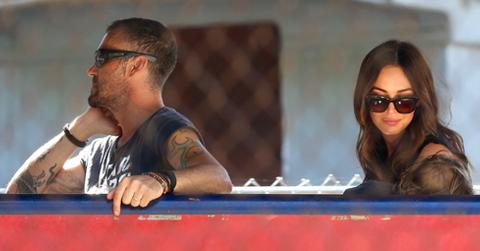 *EXCLUSIVE* Megan Fox and Brian Austin Green enjoy a Tchu Tchu Train ride with their kids
