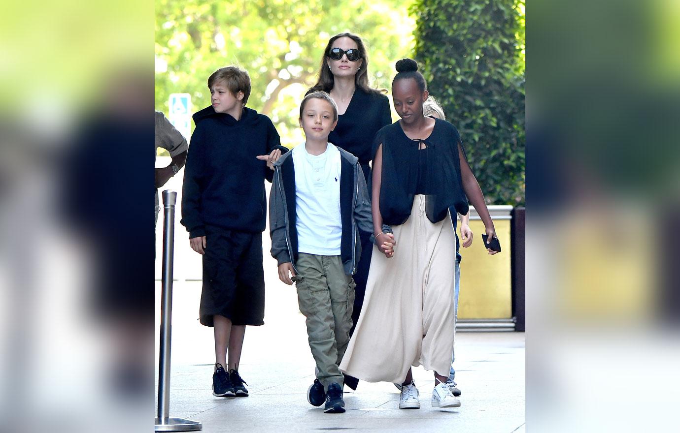 Angelina Jolie & Kids