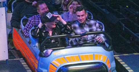 Pink carey hart date night disneyland