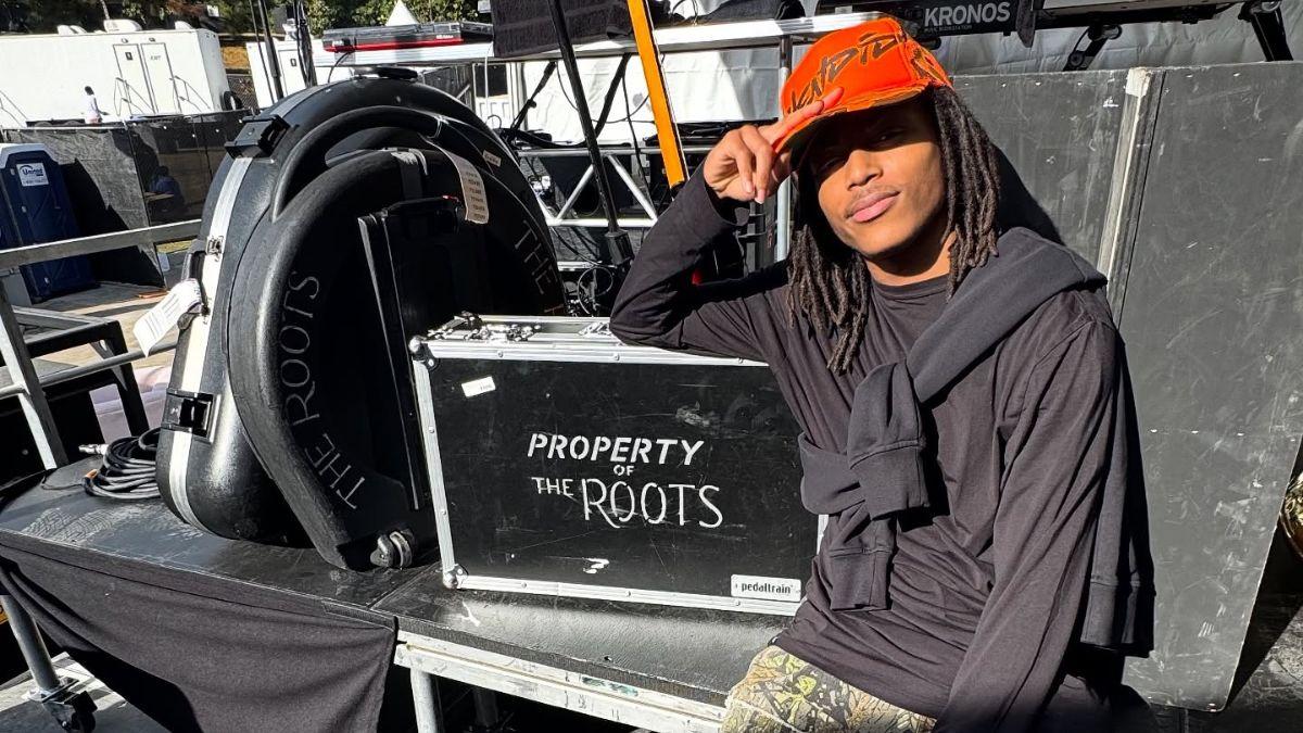 Photo of Nathan Smith also goes by DJ Young Slade.