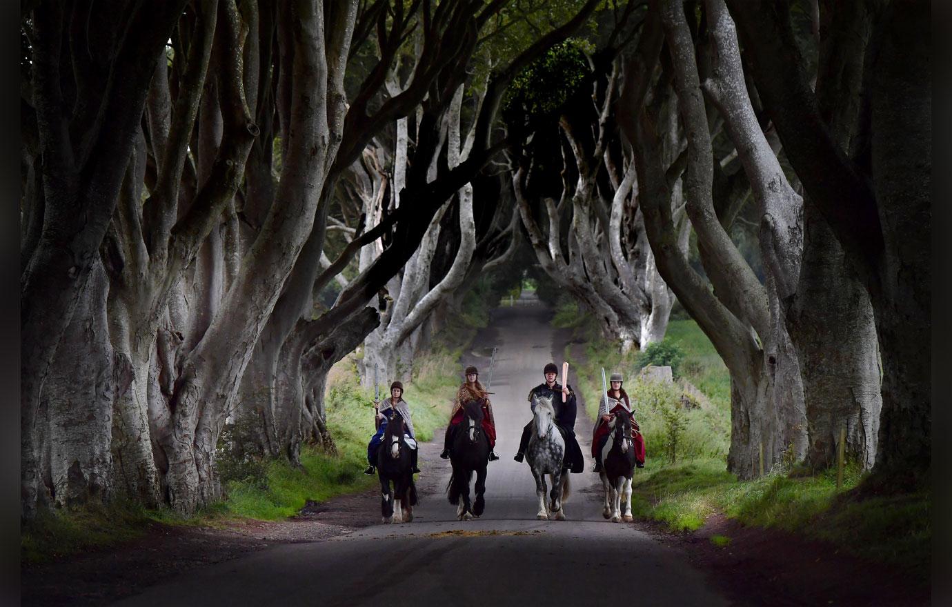 Game of Thrones&#8217; &#8216;Dark Hedges&#8217; Welcome the Queen&#8217;s Baton Relay