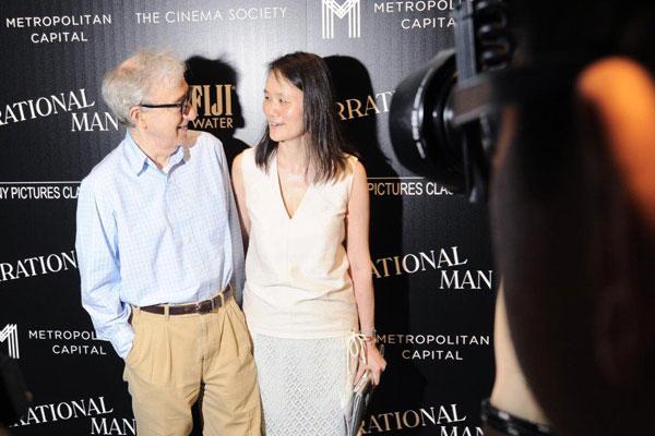 IM NYC Woody Allen Soon Yi Previn