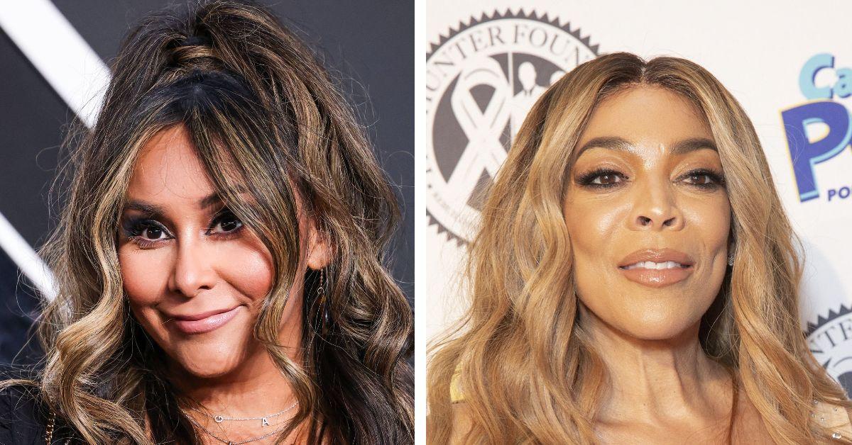 split photo Snooki & Wendy Williams