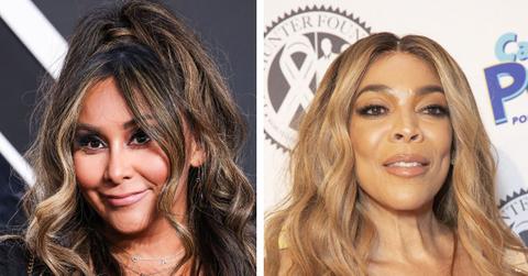 split photo Snooki & Wendy Williams