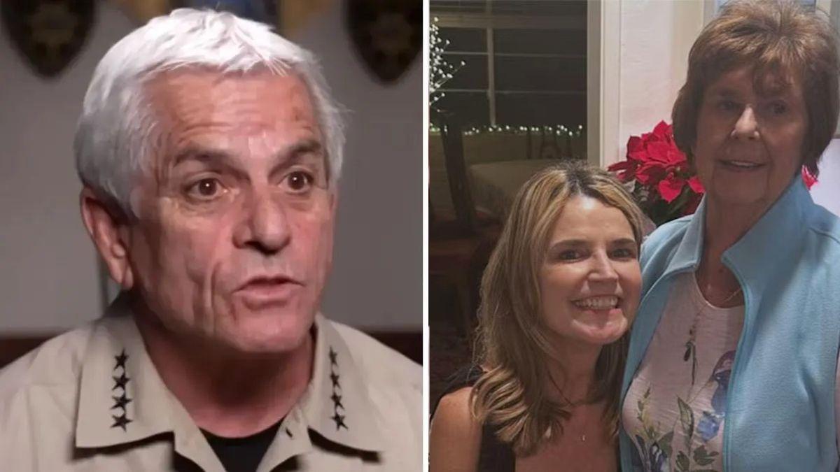 Composite photo of Chris Nanos, Savannah Guthrie and Nancy Guthrie