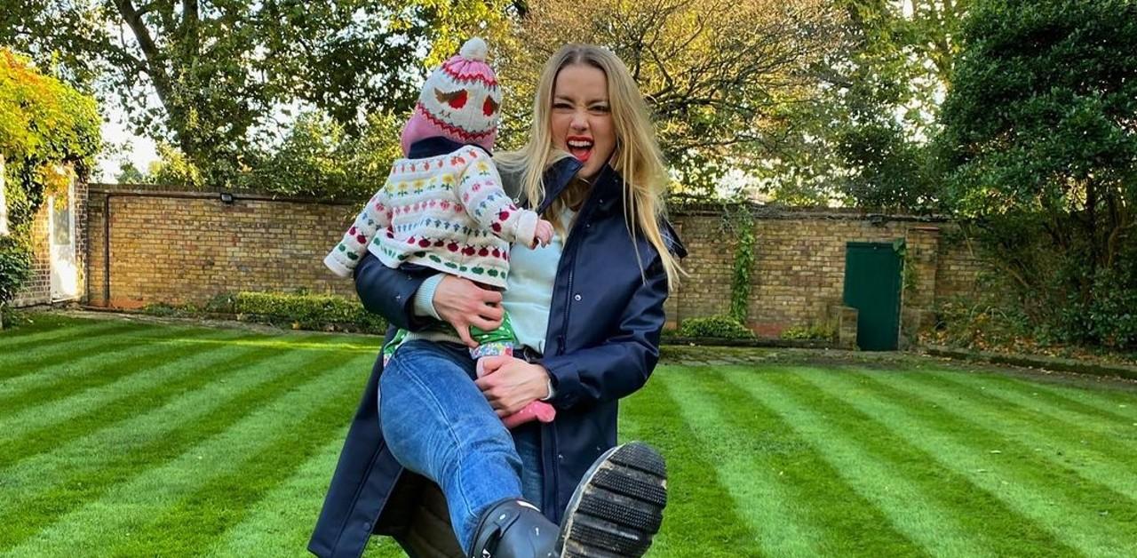 amber heard raising daughter new life europe