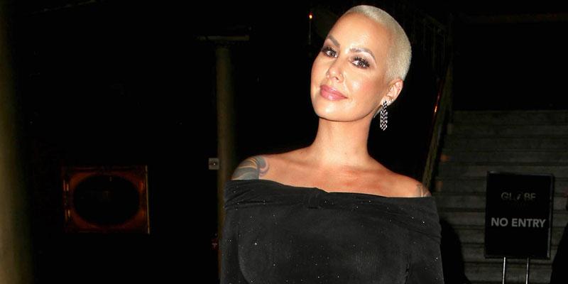 Amber Rose Brings Son Bash And Blac Chyna To 21 Savage Gigs