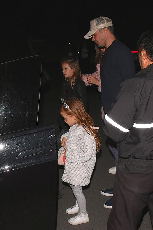 *EXCLUSIVE* Jessica Alba and Cash Warren treat their girls to a sushi dinner