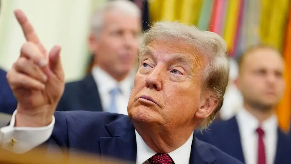photo of Donald Trump's WHCD speech wasn't well-received.