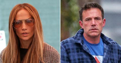 jennifer lopez ben affleck cant get same page divorce rumors pp