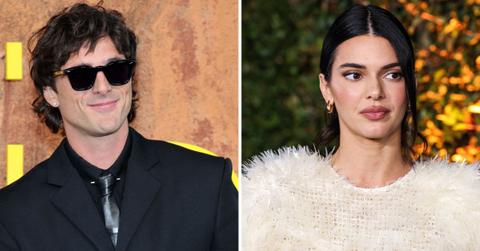 Split photo of Jacob Elordi and Kendall Jenner.