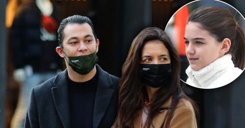 Katie Holmes Celebrating Christmas With Emilio Vitolo Jr. And Suri Cruise