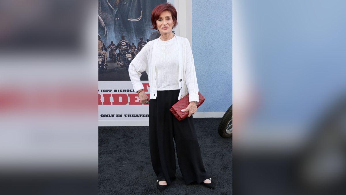 Image of Sharon Osbourne sparked backlash for planning to attend a far-right march in London.
