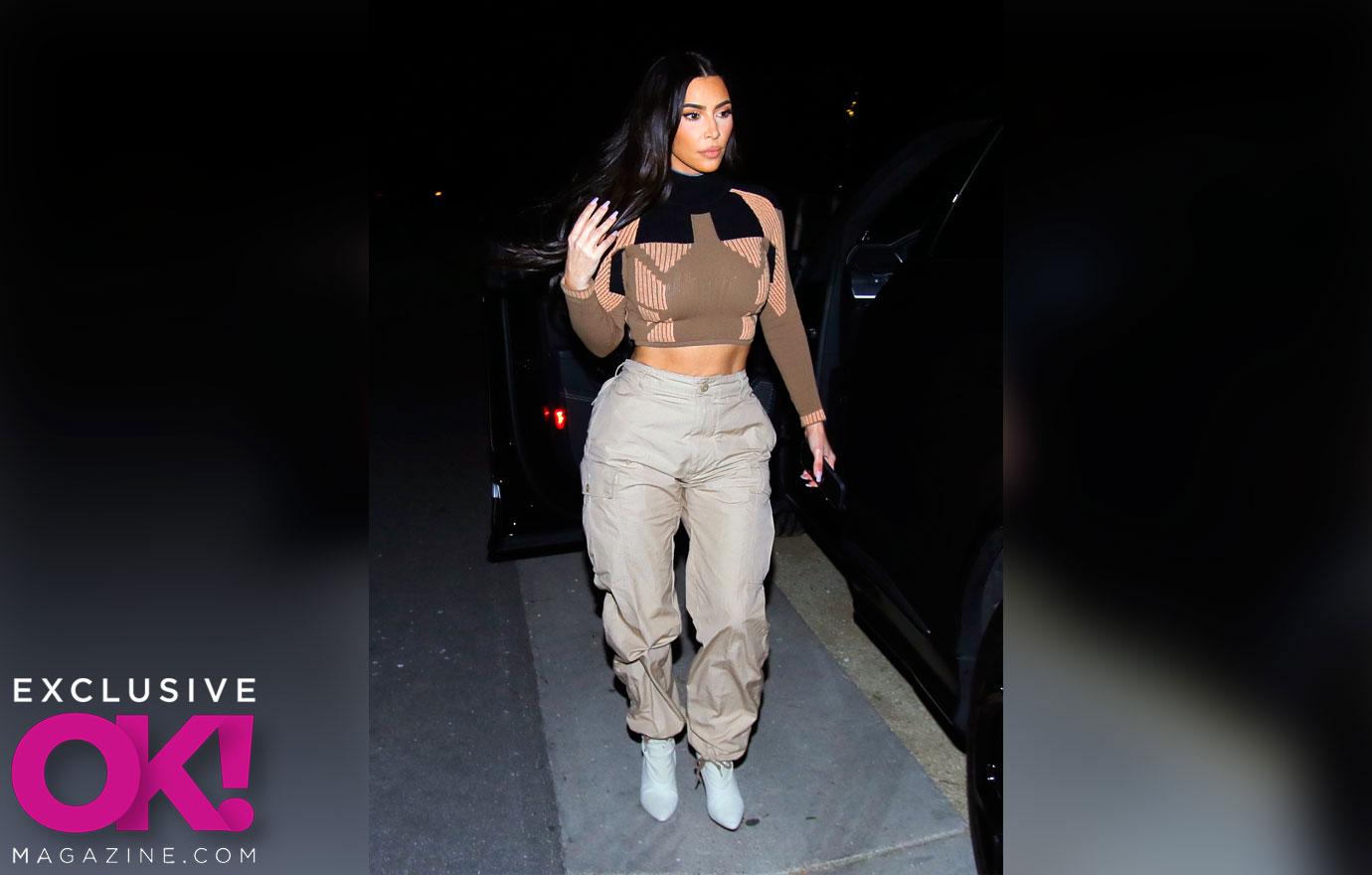 Kim Kardashian Flashes Rock-Hard Abs In L.A.: Exclusive Pics