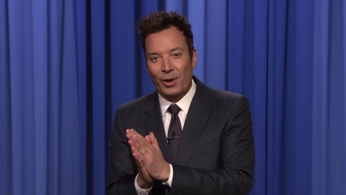 Image of The late-night host delivered rare political punchlines.