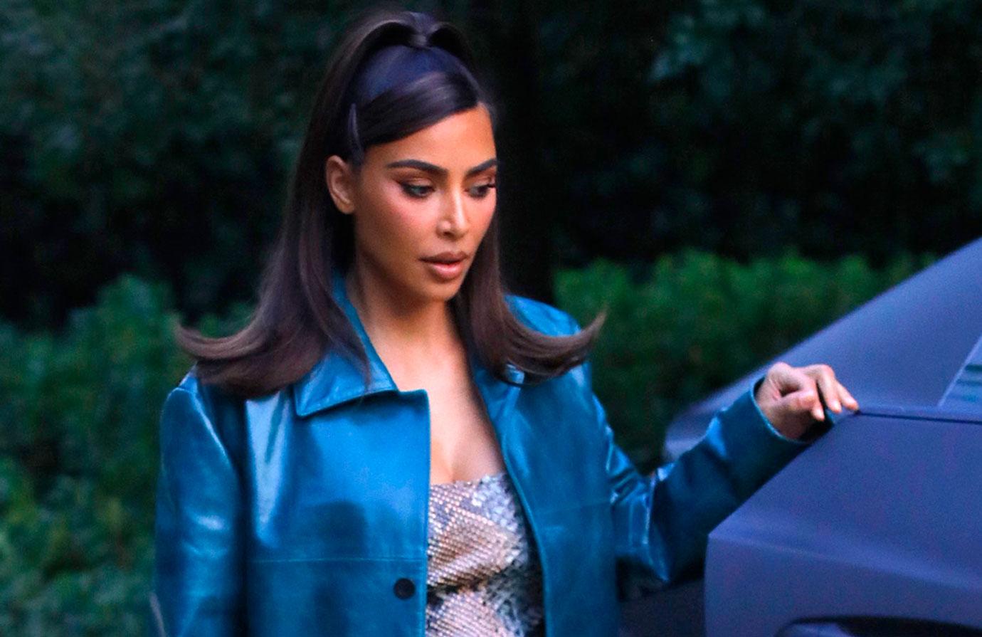 Kim Kardashian seen leaving a business meeting in Beverly Hills, CA