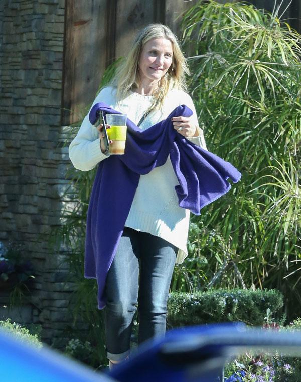 cameron diaz baby bump