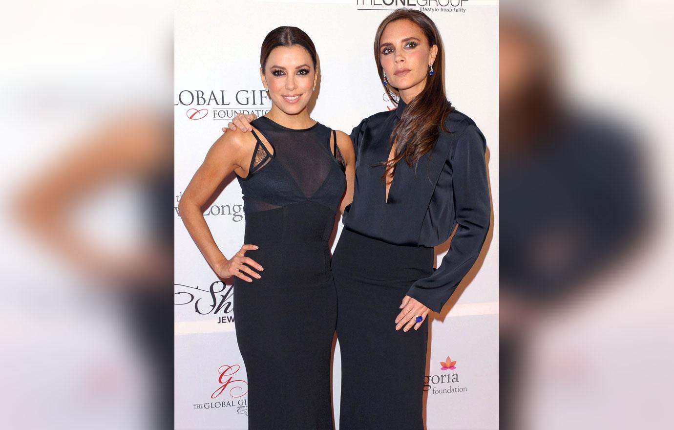 Eva Longoria & Victoria Beckham