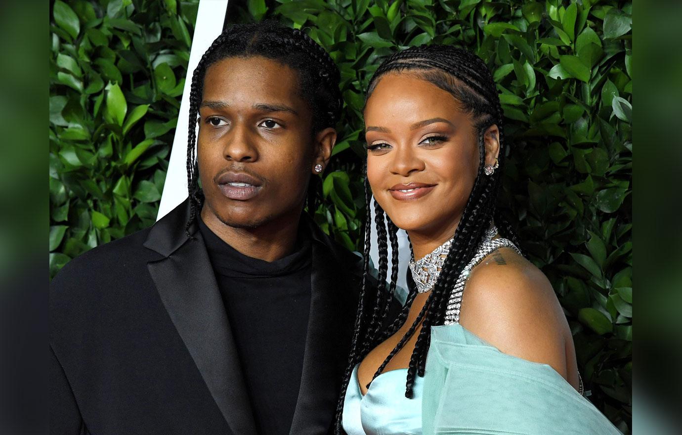 Rihanna & A$AP Rocky Stun At The 2019 British Fashion Awards