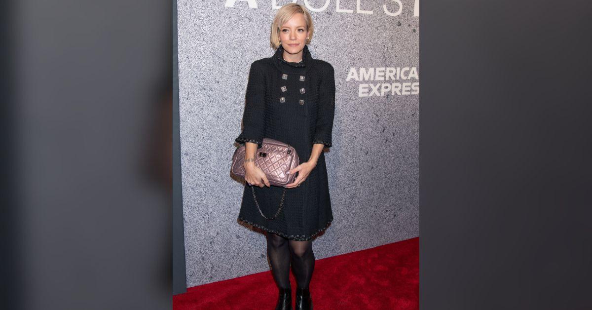 Photo of Lily Allen confessed to lying about a liposuction scar.