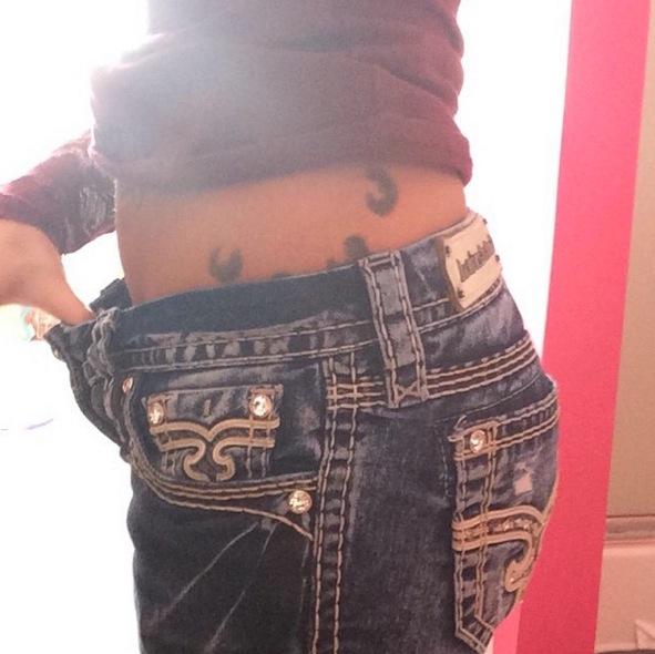 Jenelle evans butt transformation 1