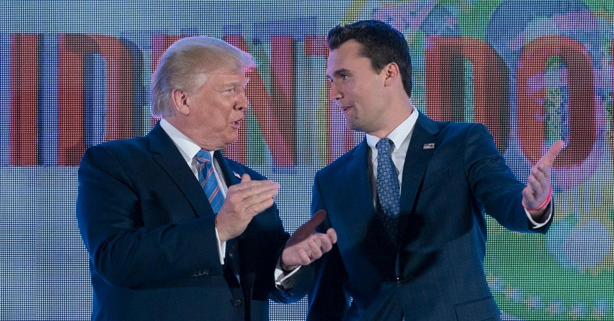 Image of Charlie Kirk was an outspoken supporter of Donald Trump's MAGA movement.