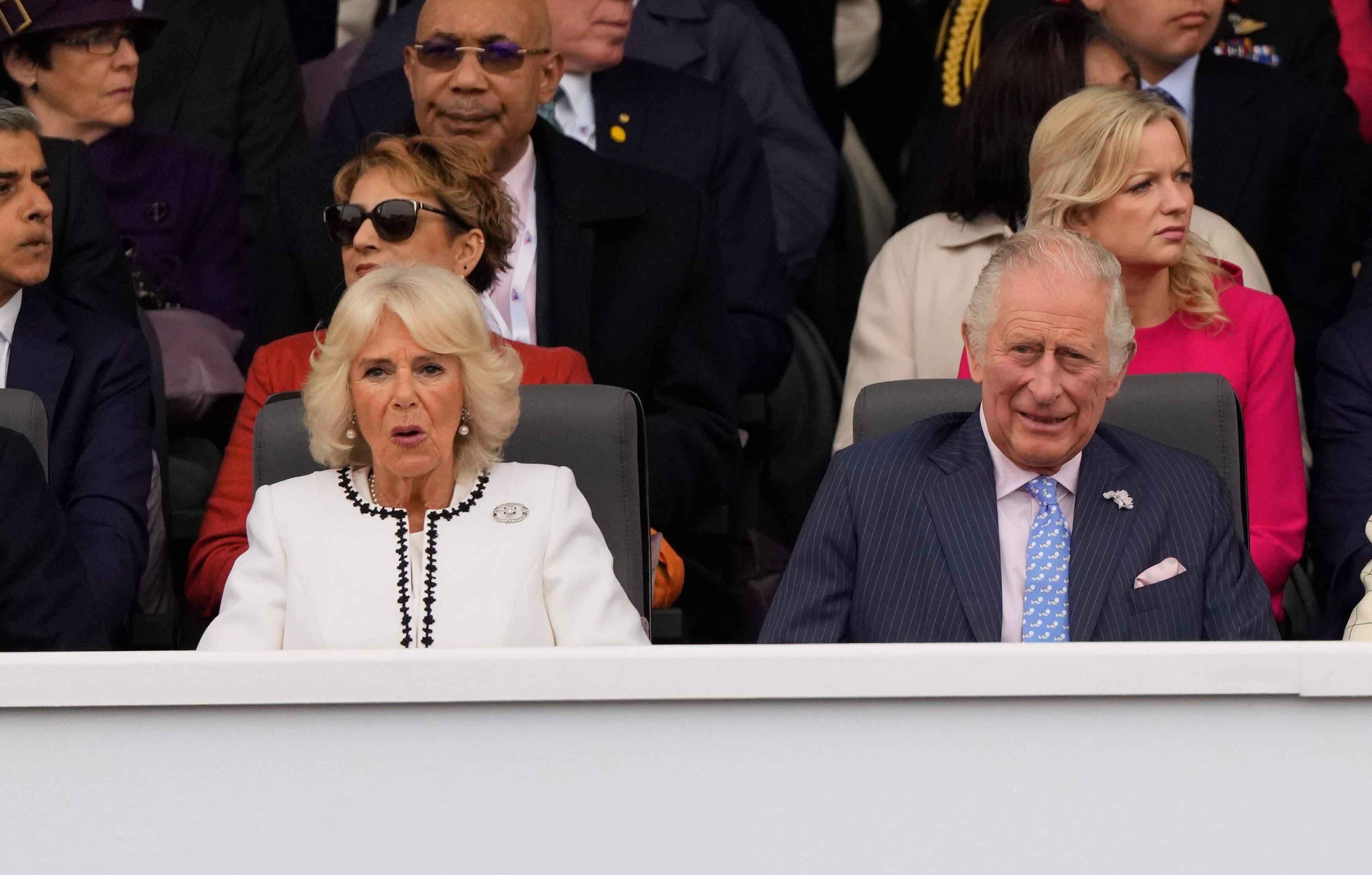 prince charles laughing at jubilee