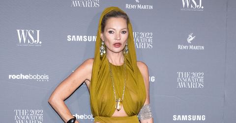 kate moss slurring speech awards ceremony pp