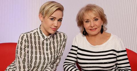 Barbara walters miley cyrus